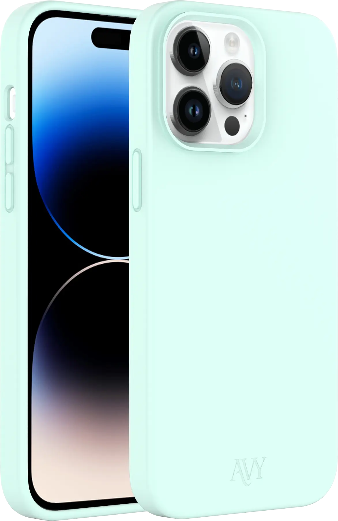 AVY Apple iPhone 13 Pro Hoesje Liquid Silicone met MagSafe Matcha afbeelding 11