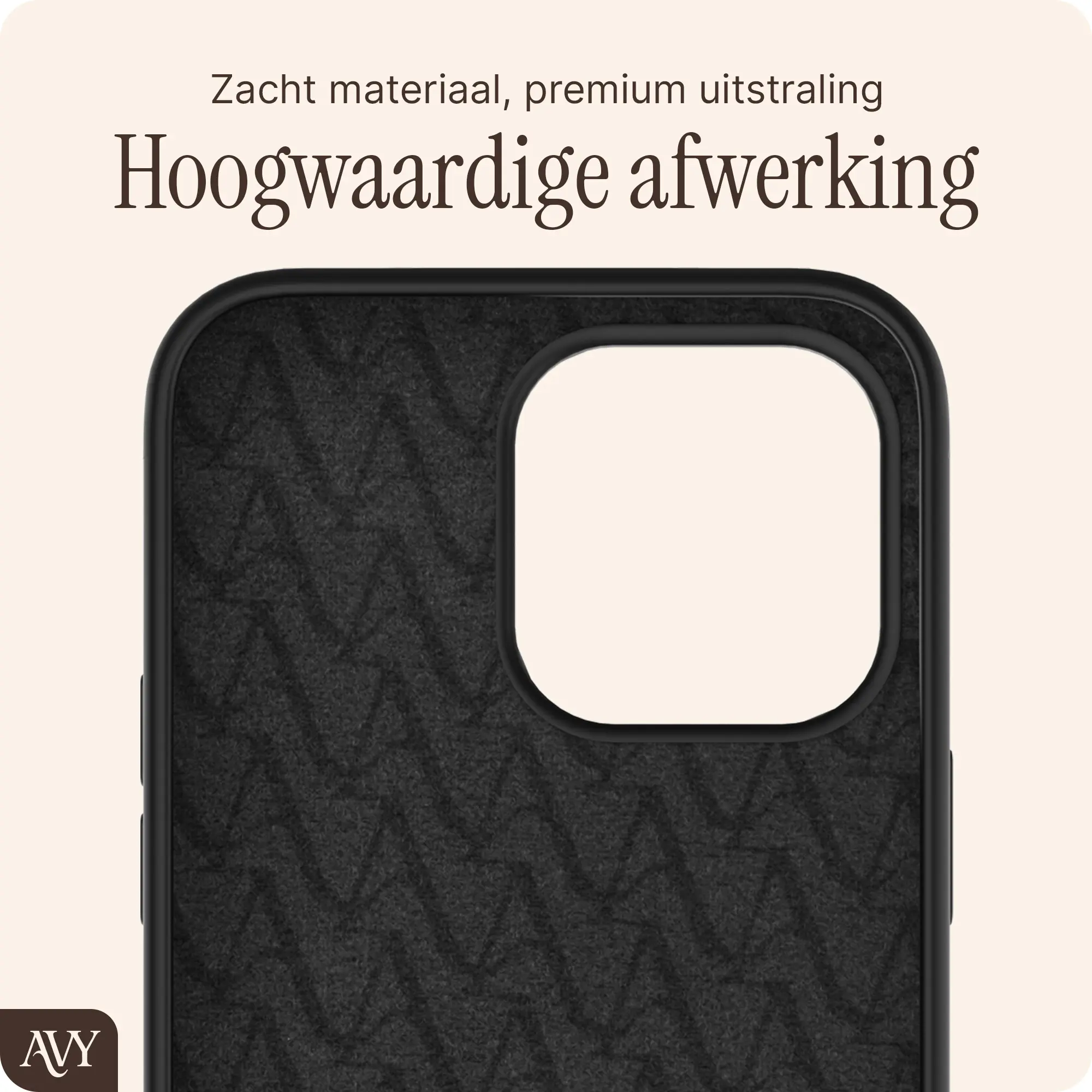 AVY Apple iPhone 13 Pro Max Hoesje Liquid Silicone met MagSafe Zwart afbeelding 10