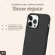 AVY Apple iPhone 13 Pro Max Hoesje Liquid Silicone met MagSafe Zwart afbeelding 9