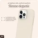 AVY Apple iPhone 13 Pro Max Hoesje Liquid Silicone met MagSafe Beige afbeelding 9
