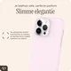 AVY Apple iPhone 13 Pro Max Hoesje Liquid Silicone met MagSafe Roze afbeelding 9