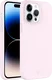 AVY Apple iPhone 13 Pro Max Hoesje Liquid Silicone met MagSafe Roze afbeelding 11