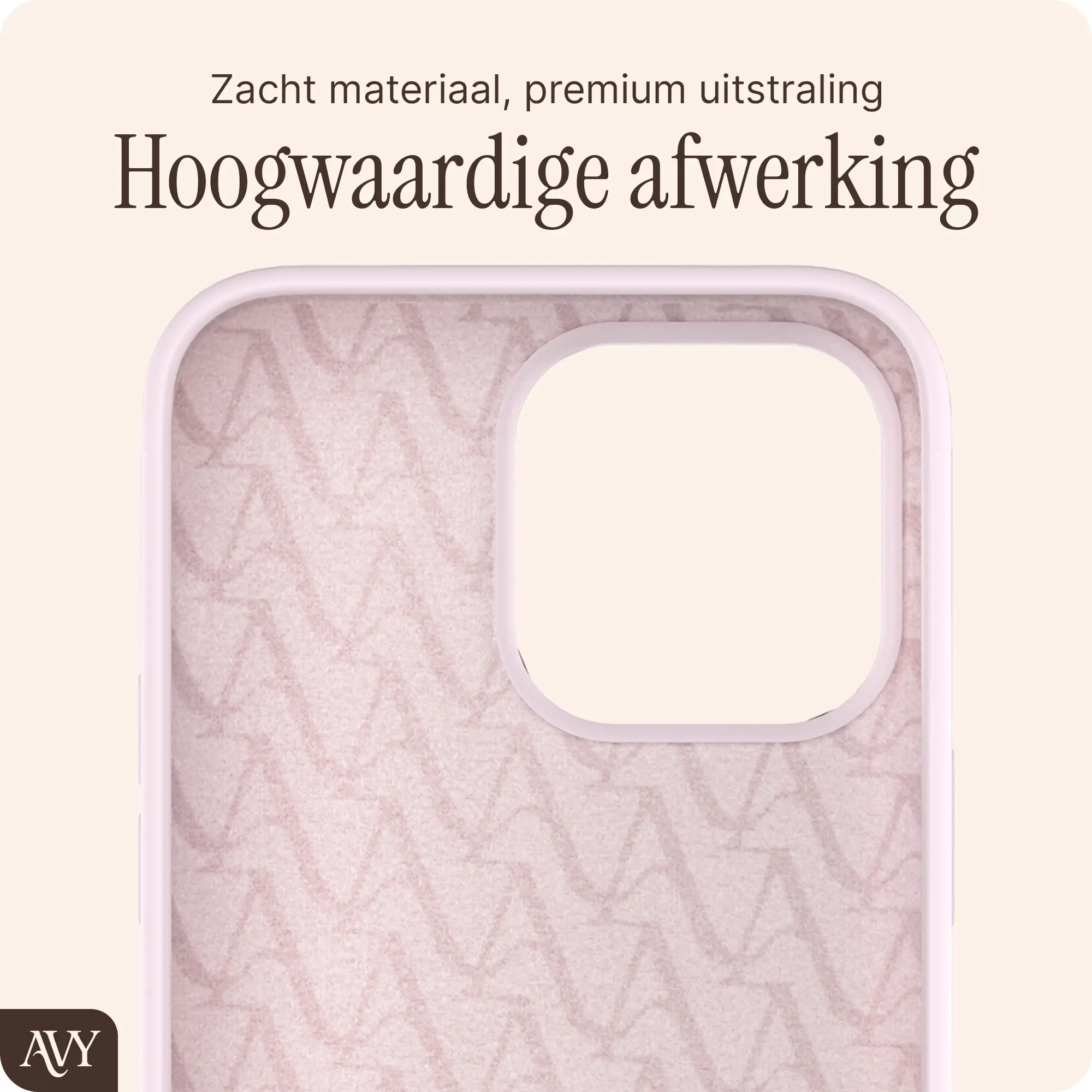 AVY Apple iPhone 13 Pro Max Hoesje Liquid Silicone met MagSafe Roze afbeelding 10