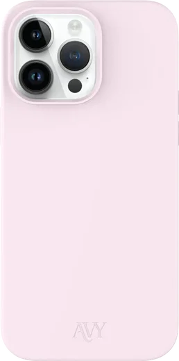 AVY Apple iPhone 13 Pro Max Hoesje Liquid Silicone met MagSafe Roze afbeelding 1