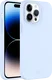 AVY Apple iPhone 13 Pro Max Hoesje Liquid Silicone met MagSafe Blauw afbeelding 11