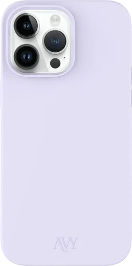 AVY Apple iPhone 13 Pro Max Hoesje Liquid Silicone met MagSafe Paars afbeelding 1