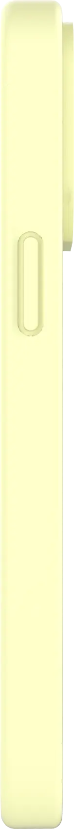 AVY Apple iPhone 13 Pro Max Hoesje Liquid Silicone met MagSafe Butter Yellow afbeelding 15