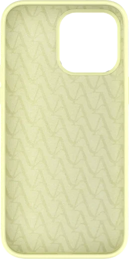 AVY Apple iPhone 13 Pro Max Hoesje Liquid Silicone met MagSafe Butter Yellow afbeelding 16
