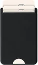 AVY Liquid Silicone Wallet MagSafe Kaarthouder / Pasjeshouder Zwart