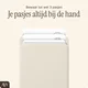 AVY Liquid Silicone Wallet MagSafe Kaarthouder / Pasjeshouder Beige afbeelding 2