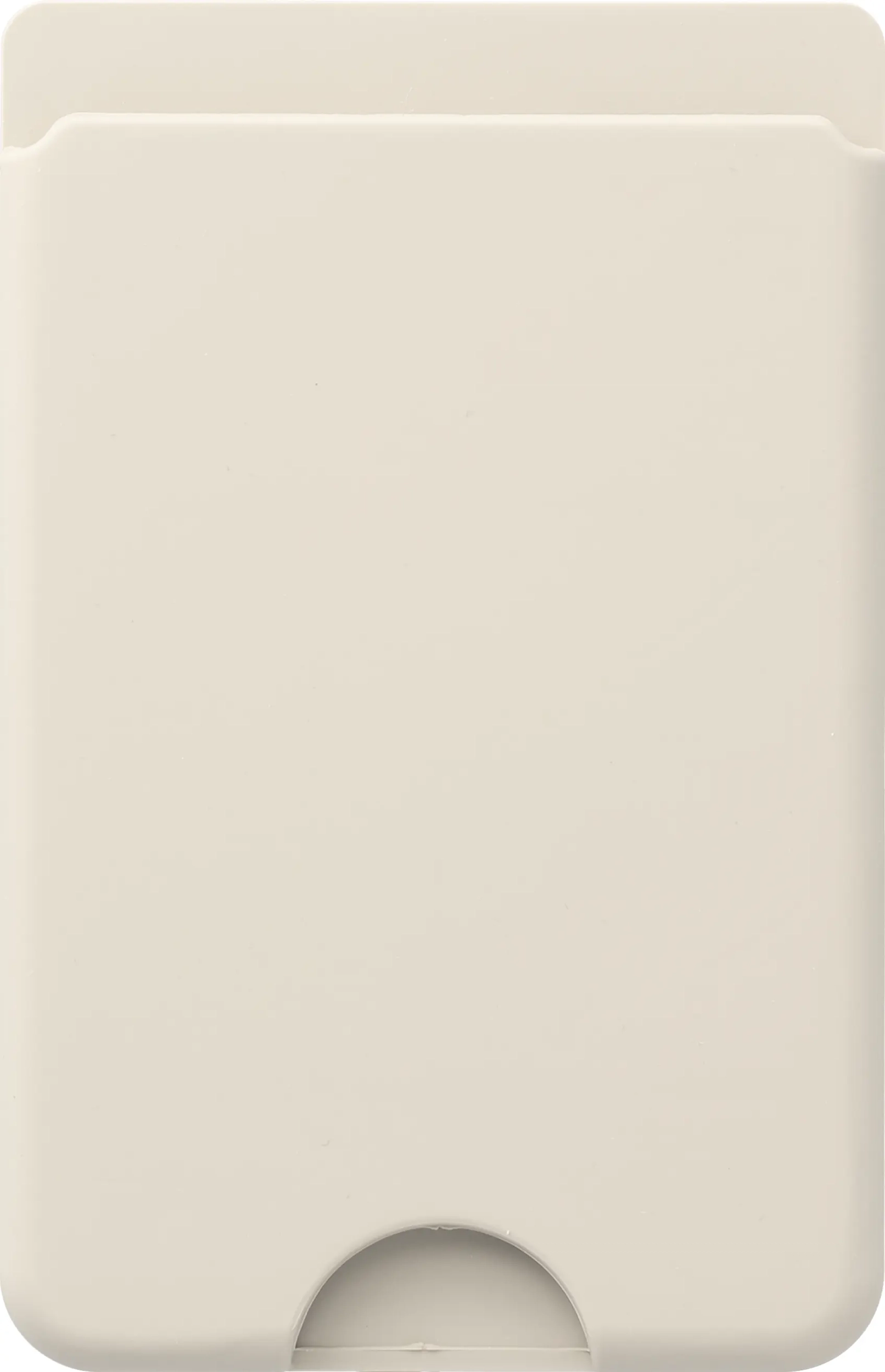 AVY Liquid Silicone Wallet MagSafe Kaarthouder / Pasjeshouder Beige afbeelding 8