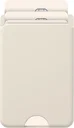 AVY Liquid Silicone Wallet MagSafe Kaarthouder / Pasjeshouder Beige