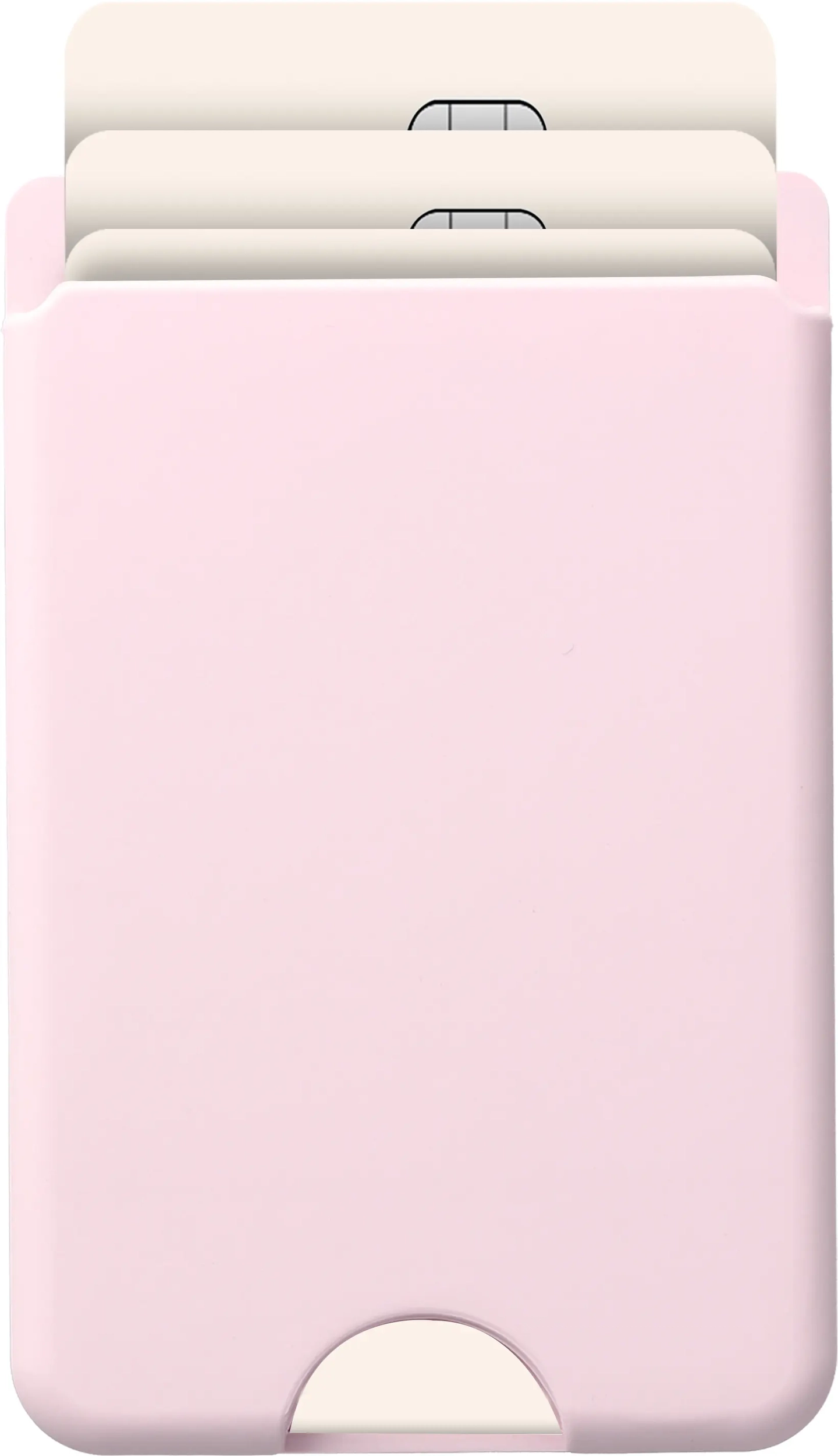 AVY Liquid Silicone Wallet MagSafe Kaarthouder / Pasjeshouder Roze afbeelding 1