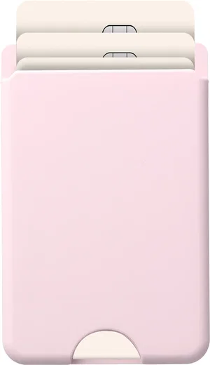 AVY Liquid Silicone Wallet MagSafe Kaarthouder / Pasjeshouder Roze afbeelding 1