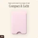 AVY Liquid Silicone Wallet MagSafe Kaarthouder / Pasjeshouder Roze afbeelding 4
