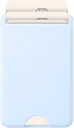 AVY Liquid Silicone Wallet MagSafe Kaarthouder / Pasjeshouder Blauw
