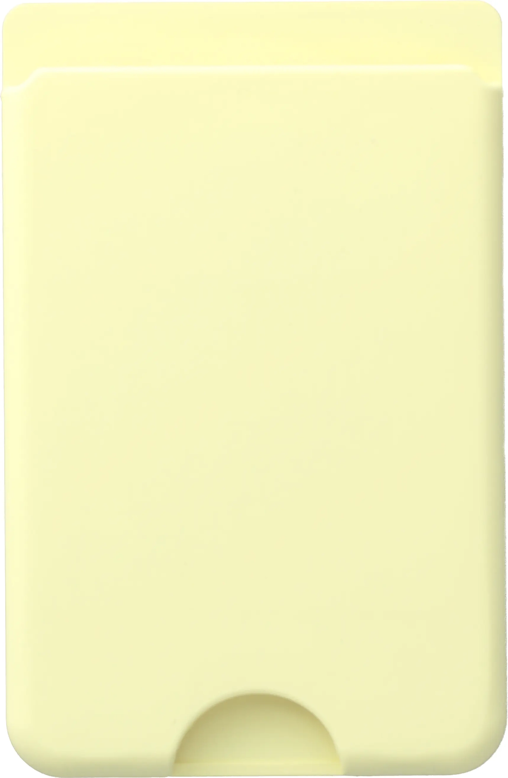 AVY Liquid Silicone Wallet MagSafe Kaarthouder / Pasjeshouder Butter Yellow afbeelding 8