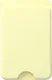 AVY Liquid Silicone Wallet MagSafe Kaarthouder / Pasjeshouder Butter Yellow afbeelding 8