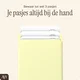AVY Liquid Silicone Wallet MagSafe Kaarthouder / Pasjeshouder Butter Yellow afbeelding 2