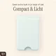AVY Liquid Silicone Wallet MagSafe Kaarthouder / Pasjeshouder Matcha afbeelding 4