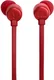 JBL Tune 310C USB‑C In‑Ear Oordopjes met Microfoon Rood afbeelding 2