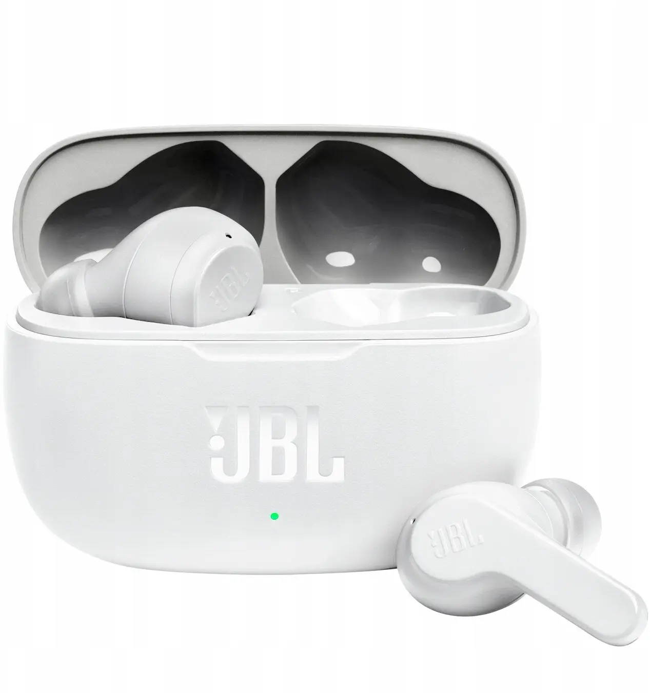 JBL Wave 200 True Wireless Oordopjes met Oplaadcase Wit afbeelding 1