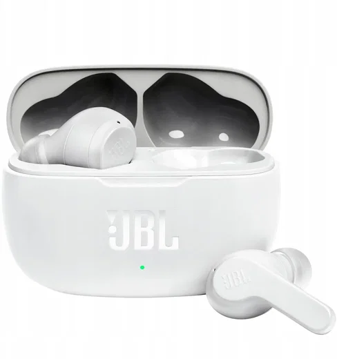 JBL Wave 200 True Wireless Oordopjes met Oplaadcase Wit afbeelding 1