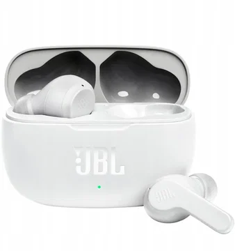JBL Wave 200 True Wireless Oordopjes met Oplaadcase Wit
