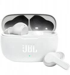 JBL Wave 200 True Wireless Oordopjes met Oplaadcase Wit afbeelding