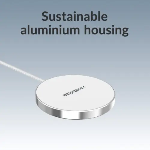 Mobilize 25W Qi2.2 Magnetische Draadloze MagSafe Oplader Wit afbeelding 8