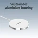 Mobilize 25W Qi2.2 Magnetische Draadloze MagSafe Oplader Wit afbeelding 8
