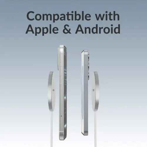 Mobilize 25W Qi2.2 Magnetische Draadloze MagSafe Oplader Wit afbeelding 7