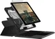 UAG Apple iPad 10.2 (2019/2020/2021) Rugged Toetsenbord Hoes met Trackpad Zwart afbeelding 2