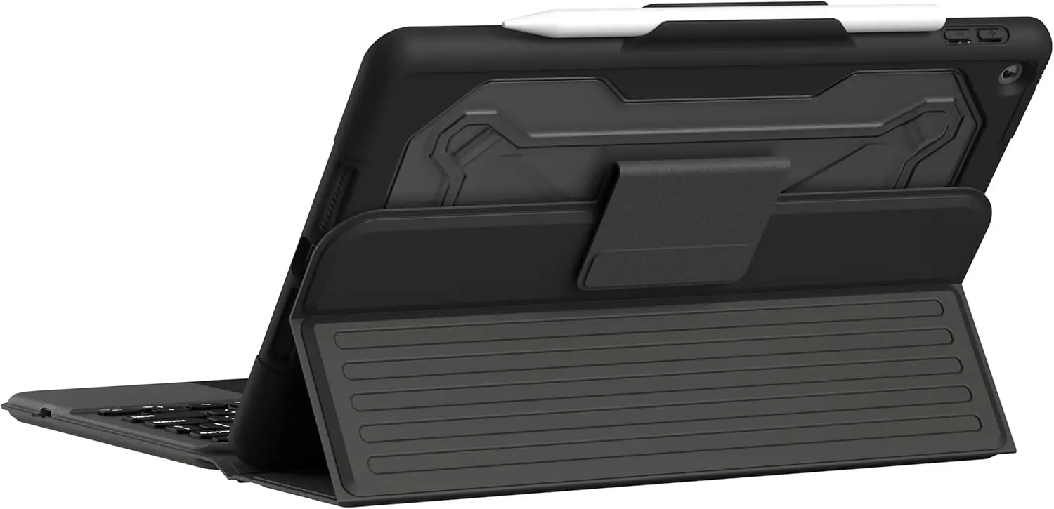UAG Apple iPad 10.2 (2019/2020/2021) Rugged Toetsenbord Hoes met Trackpad Zwart afbeelding 5