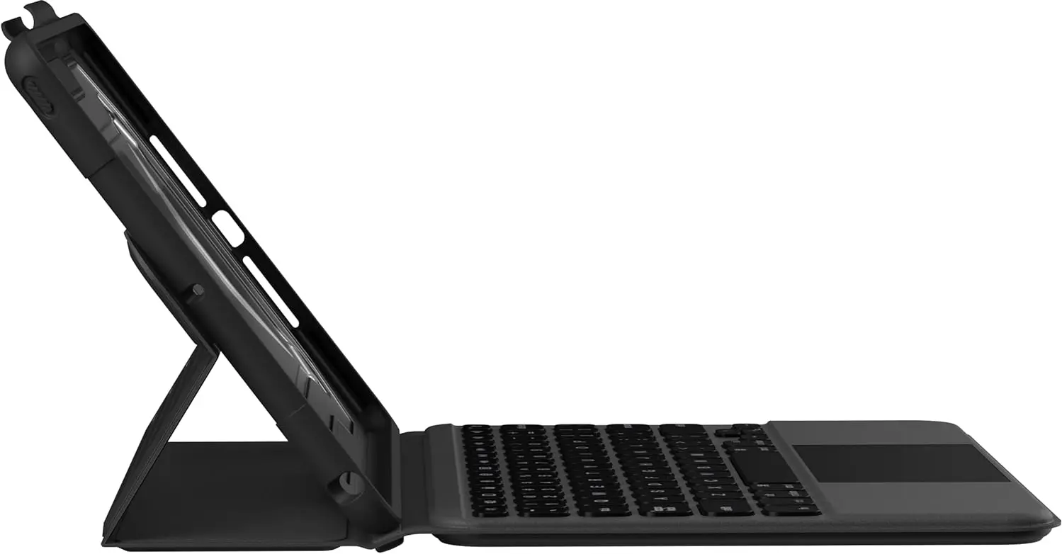 UAG Apple iPad 10.2 (2019/2020/2021) Rugged Toetsenbord Hoes met Trackpad Zwart afbeelding 4