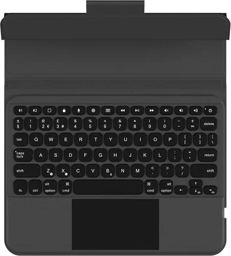 UAG Apple iPad 10.2 (2019/2020/2021) Rugged Toetsenbord Hoes met Trackpad Zwart afbeelding 6