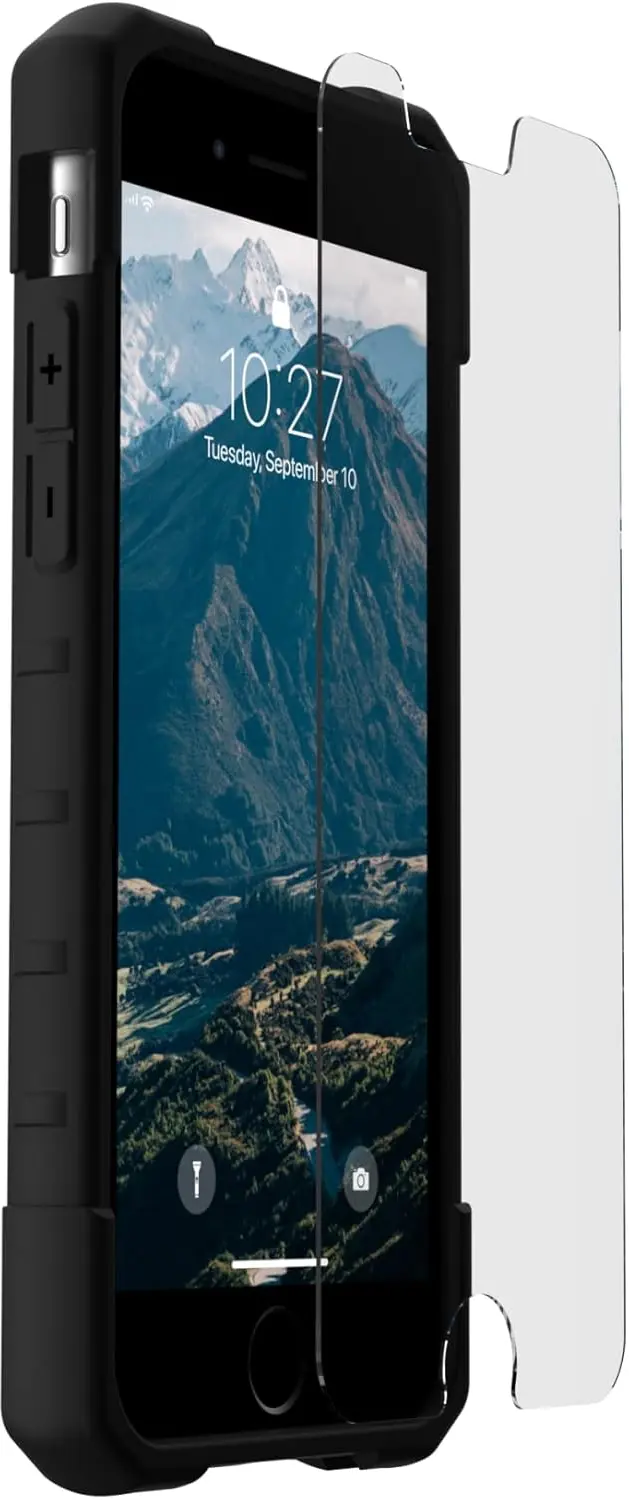 UAG Aple iPhone SE (2020/2022) / 8 / 7 9H Tempered Glass Screen Protector afbeelding 5