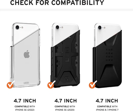 UAG Aple iPhone SE (2020/2022) / 8 / 7 9H Tempered Glass Screen Protector afbeelding 2