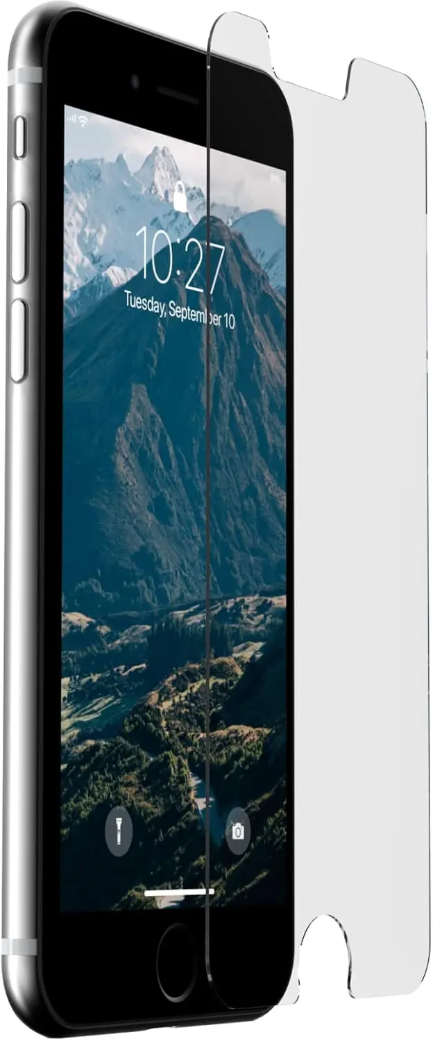 UAG Aple iPhone SE (2020/2022) / 8 / 7 9H Tempered Glass Screen Protector afbeelding 3