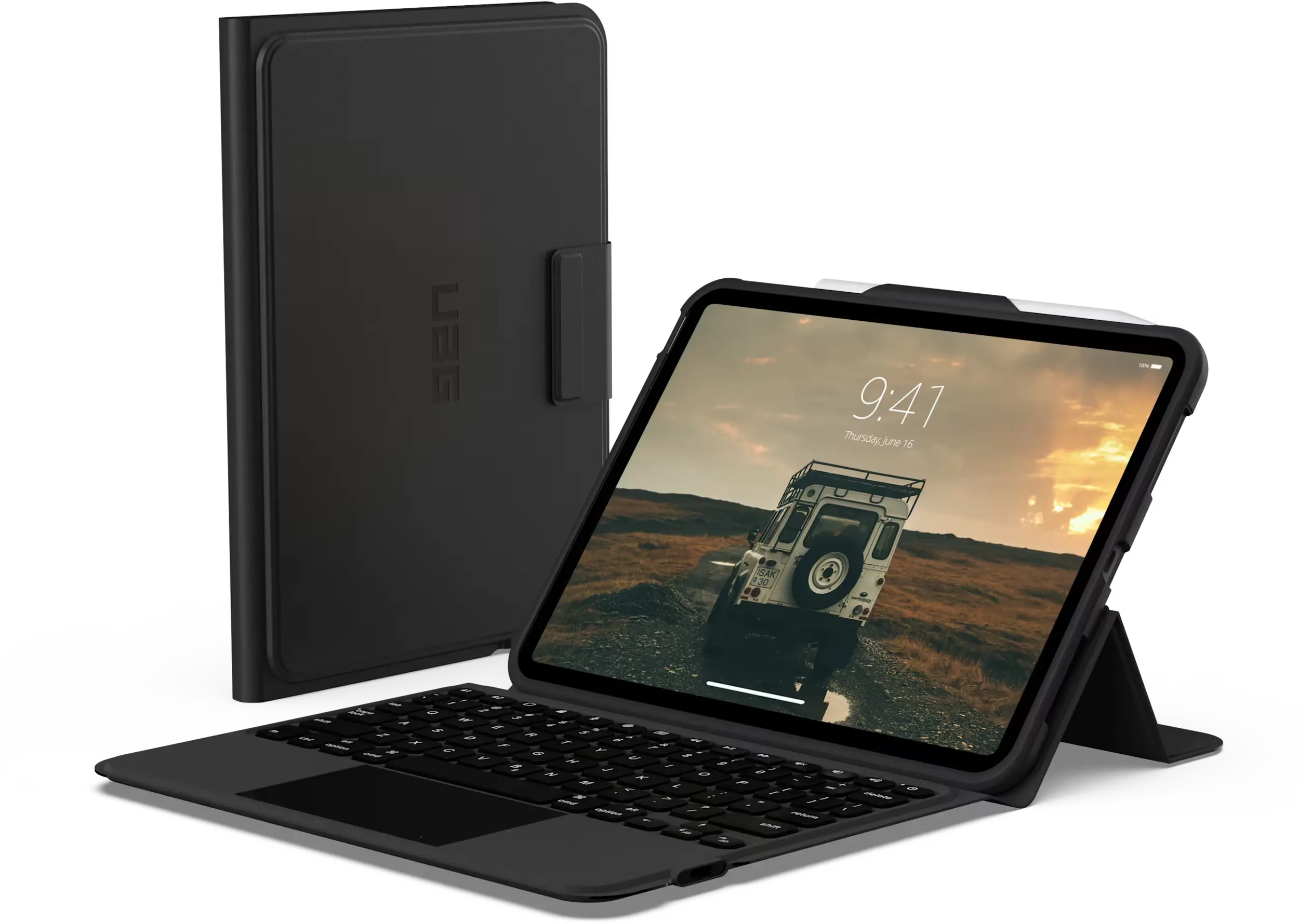 UAG Bluetooth Toetsenbordhoes met Trackpad voor iPad 10,9 inch 2022 Zwart afbeelding 1