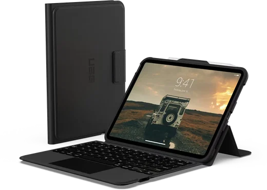UAG Bluetooth Toetsenbordhoes met Trackpad voor iPad 10,9 inch 2022 Zwart afbeelding 1
