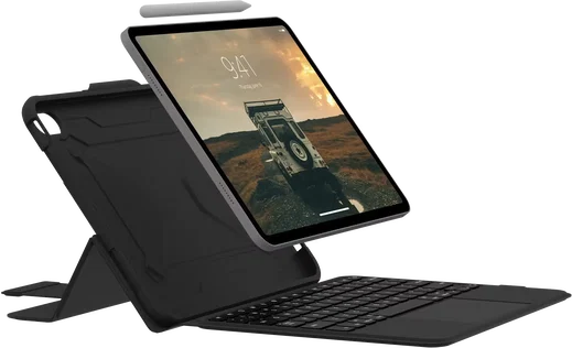 UAG Bluetooth Toetsenbordhoes met Trackpad voor iPad 10,9 inch 2022 Zwart afbeelding 3