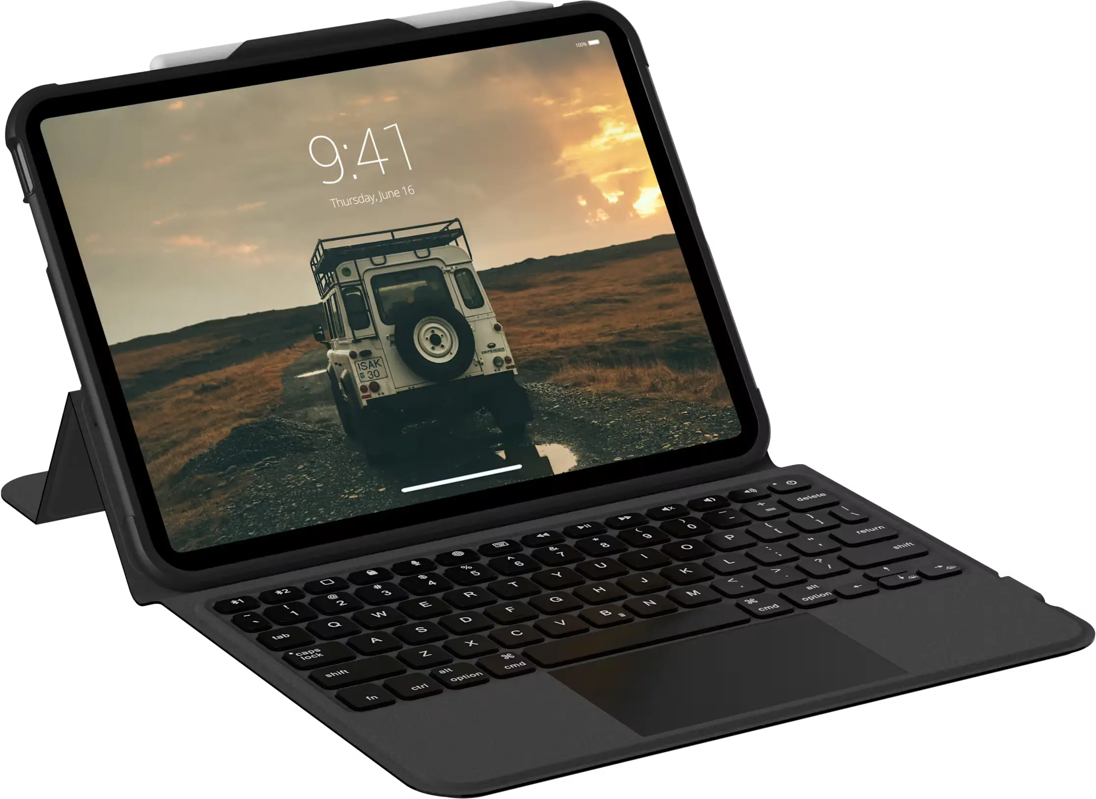 UAG Bluetooth Toetsenbordhoes met Trackpad voor iPad 10,9 inch 2022 Zwart afbeelding 4