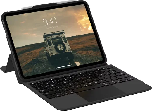 UAG Bluetooth Toetsenbordhoes met Trackpad voor iPad 10,9 inch 2022 Zwart afbeelding 4