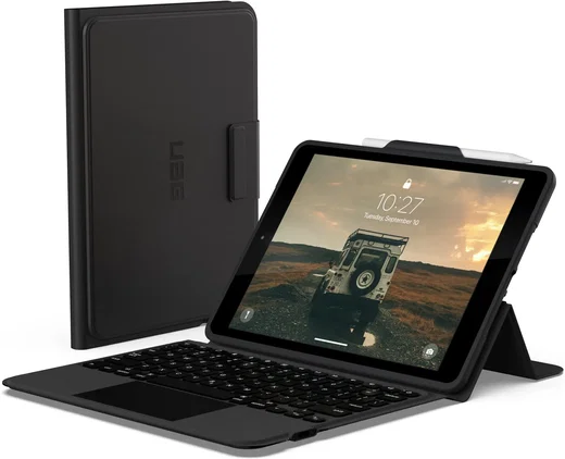 UAG Apple iPad 10.2 (2019/2020/2021) Toetsenbord Hoes met Trackpad QWERTY afbeelding 1
