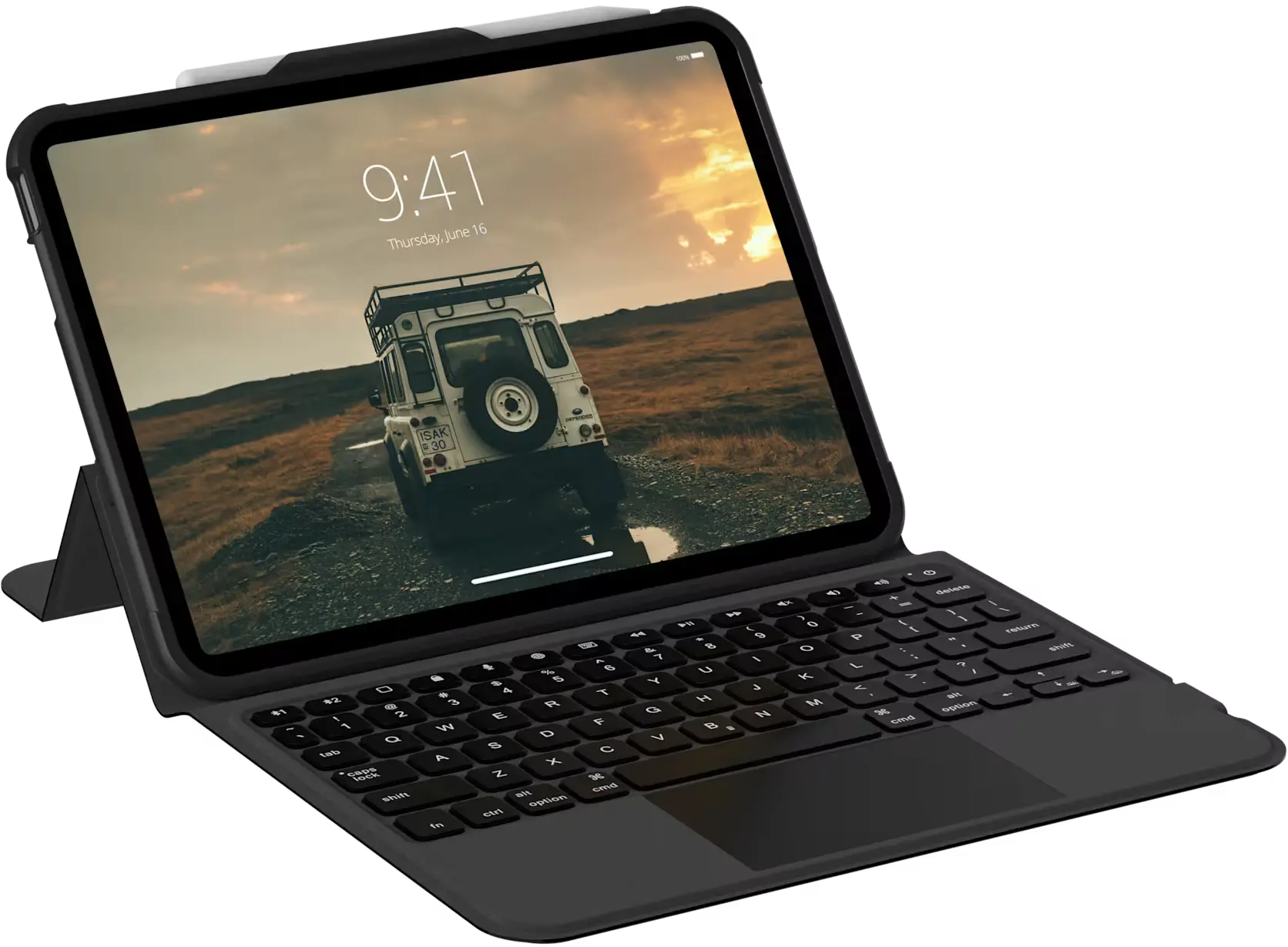 UAG Apple iPad 11 (2025) / 10.9 (2022) Toetsenbord Hoes met Trackpad Zwart afbeelding 7