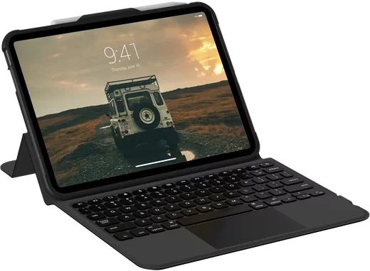 UAG Apple iPad 11 (2025) / 10.9 (2022) Toetsenbord Hoes met Trackpad Zwart afbeelding 7