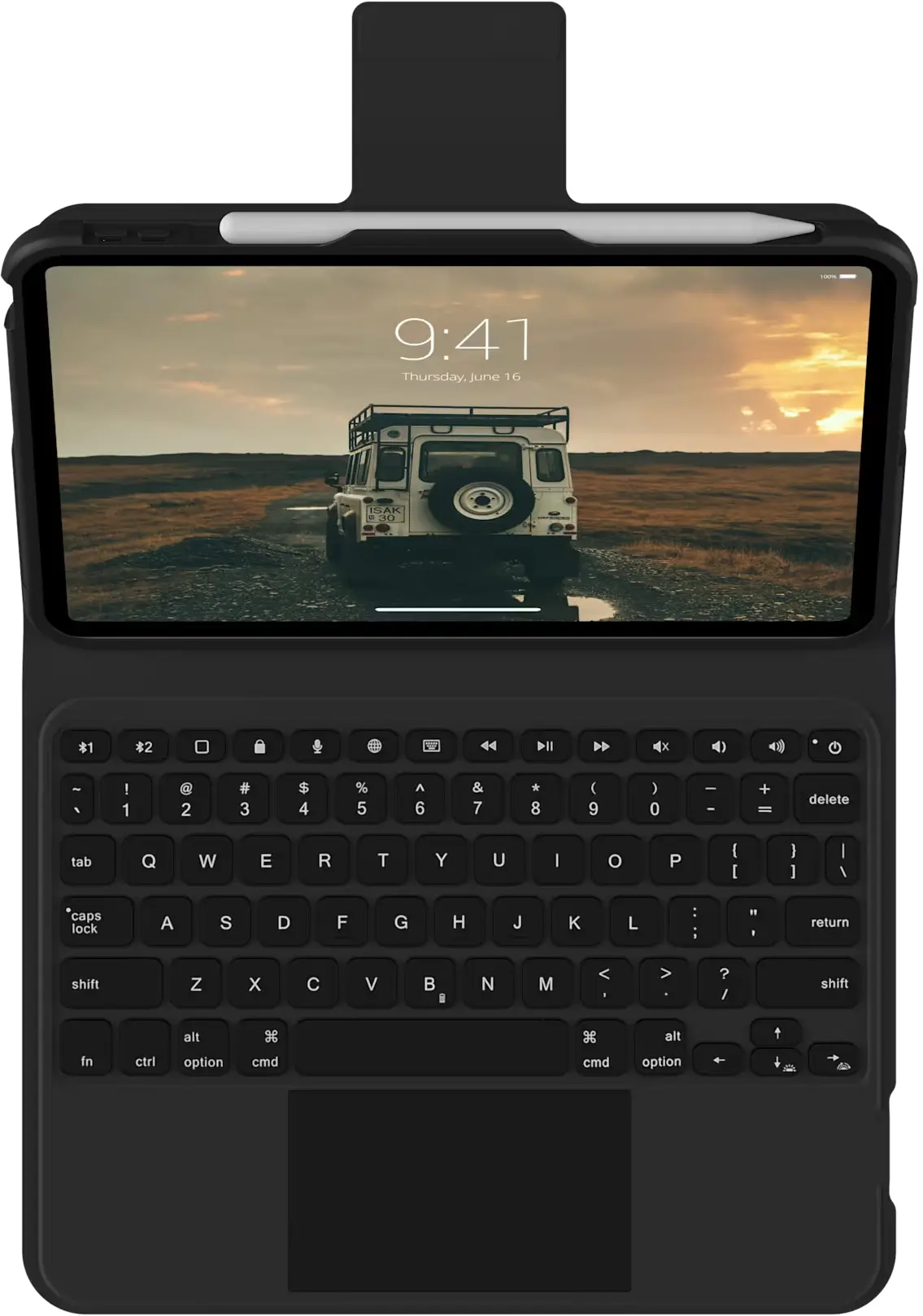 UAG Apple iPad 11 (2025) / 10.9 (2022) Toetsenbord Hoes met Trackpad Zwart afbeelding 9