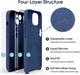 Apple iPhone 15 Hoesje Camera Bescherming Siliconen Back Cover Blauw afbeelding 7