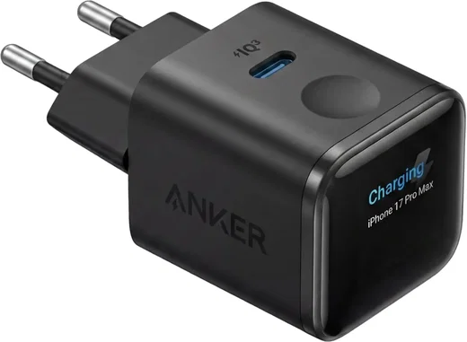 Anker Nano 45W USB-C GaN Snellader Smart Display met Batterijbescherming Zwart afbeelding 2
